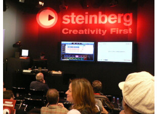 Chez Steinberg, on présentait bien sûr les versions les plus récentes de Cubase et Nuendo...