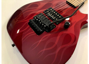 Jackson DK2M Dinky 1H Red Ghost Flames Limited Edition (34165)