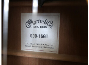 Martin & Co 000-16GT (17096)