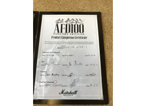 Marshall AFD100 Signature Slash (51539)