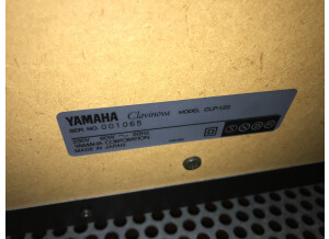 Yamaha Clavinova CLP-123