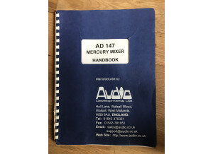 Audio Developments Ltd AD 147