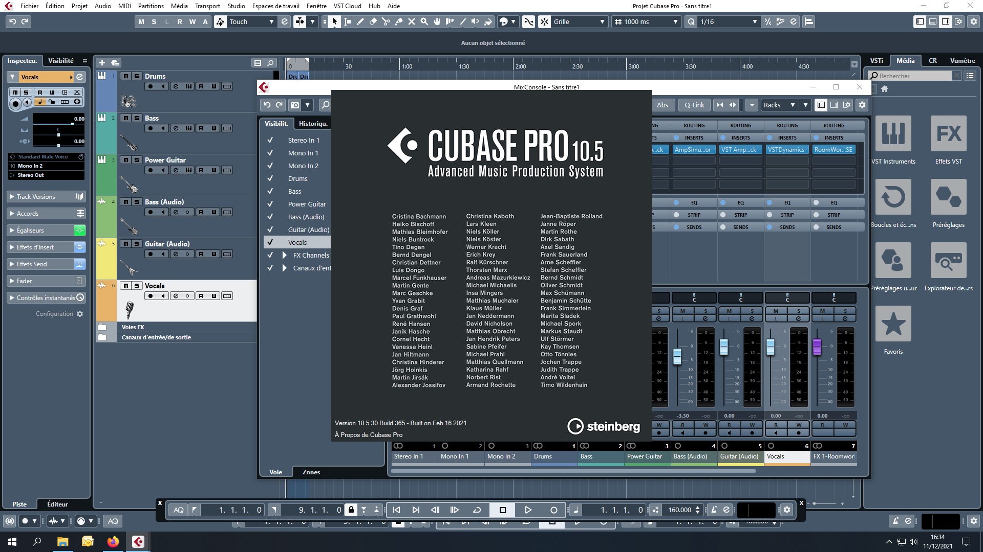 Pictures and images Steinberg Cubase Pro 10.5 - Audiofanzine
