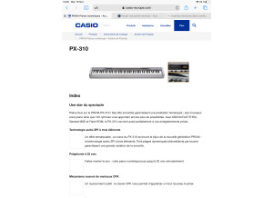 Casio Privia PX-310