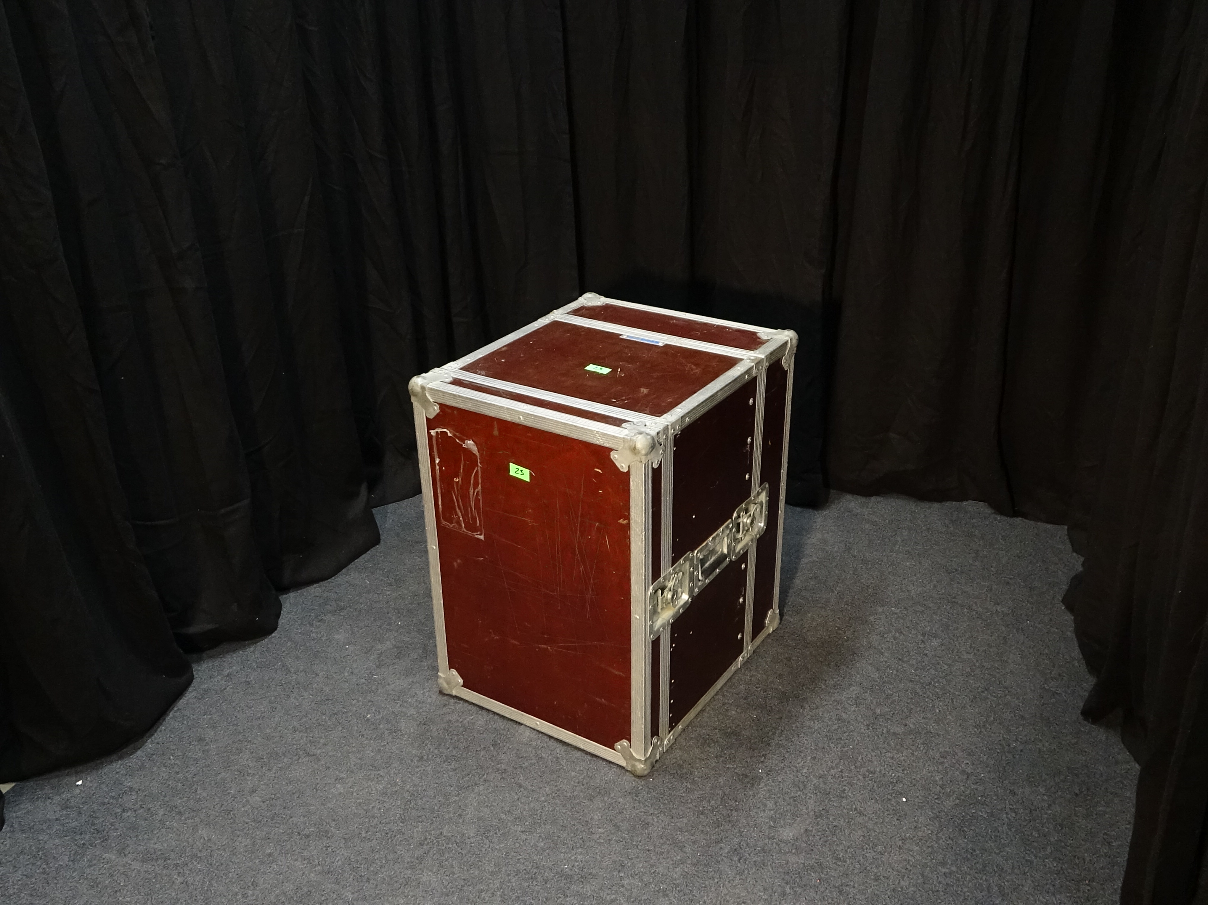 Flightcase type rack 17U