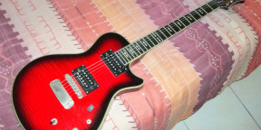 HAGSTROM ULTRA SWEDE SEYMOUR DUNCAN JB SH4 HARD CASE