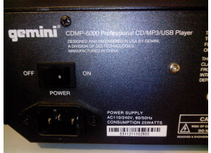 Gemini DJ CDMP 6000 (39545)
