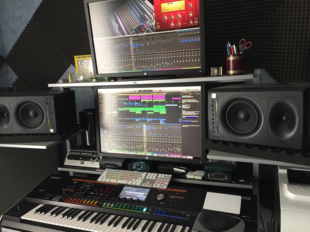 Meuble de studio et stand pour rack