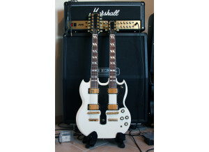Gibson [Custom Shop SG Series] EDS-1275 Double Neck - Alpine White