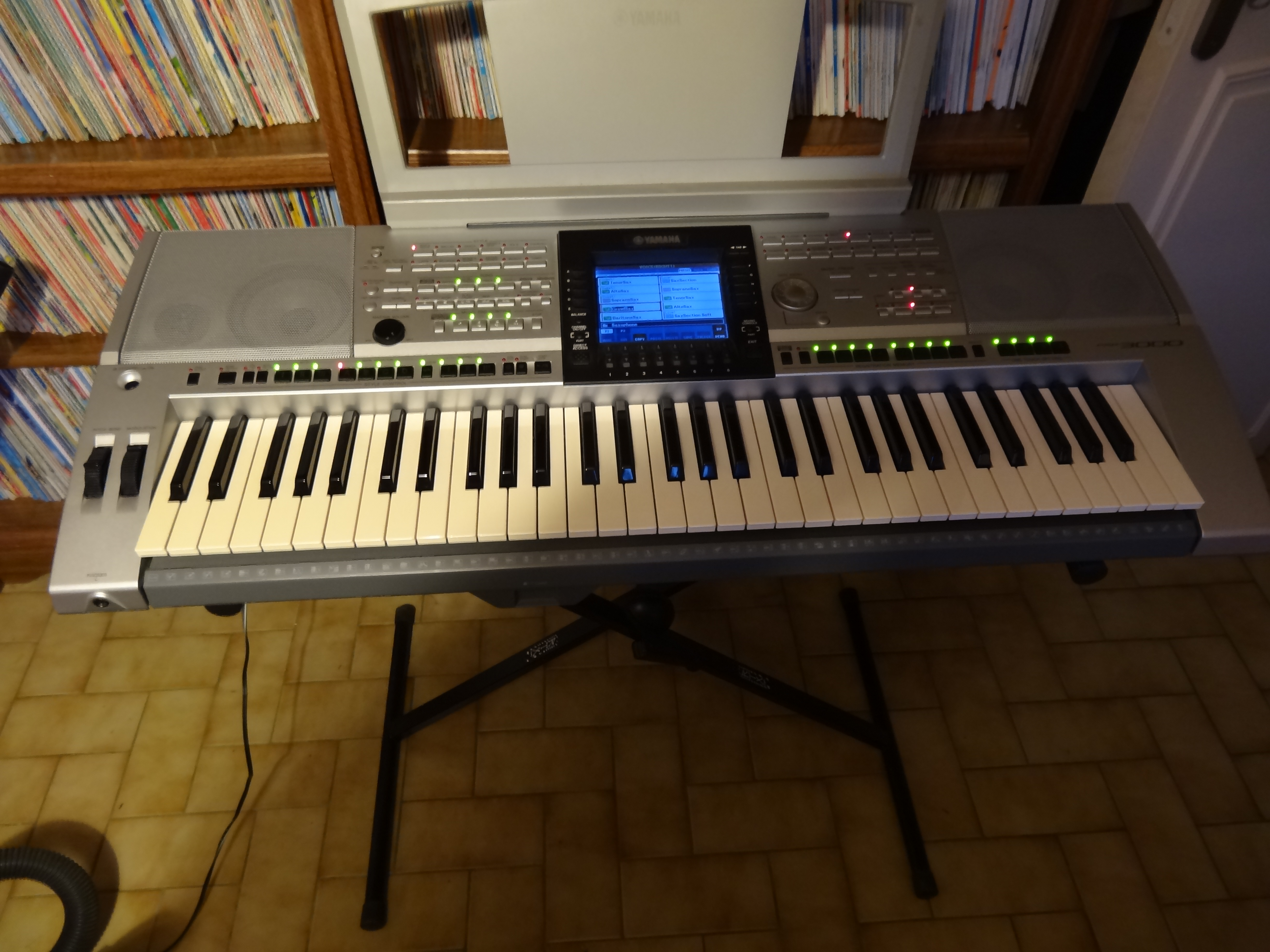 Yamaha PSR-3000 ジャンク Pictures and images Yamaha PSR-3000 - Audiofanzine