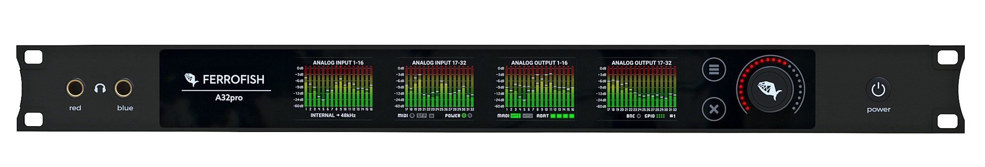 Ferrofish A32pro : A32pro-001-Cam-front