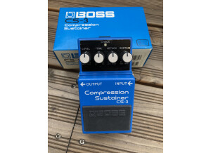 Boss CS-3 Compression Sustainer - Modded by Monte Allums