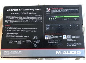 M-Audio Midisport 4x4 Anniversary Edition (71433)
