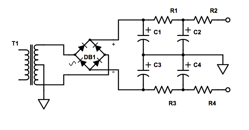 alimentation bipolaire