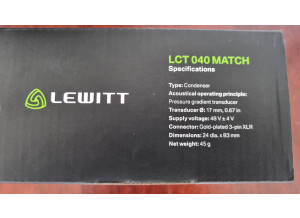 Lewitt LCT 040 MATCH