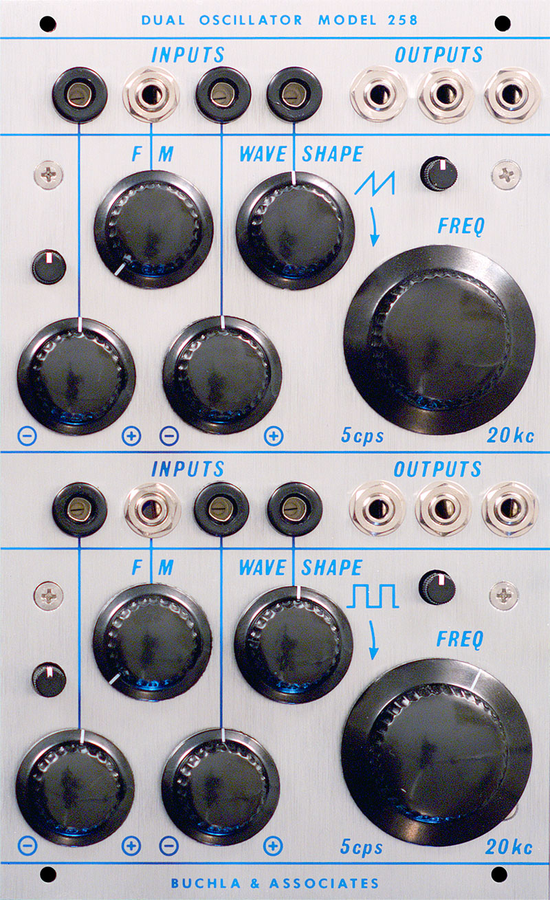 Buchla 200 Series Classic Reissue : buchla_258
