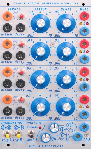 Buchla 200 Series Classic Reissue : buchla_281 Buchla 200 Series Classic Reissue : buchla_281