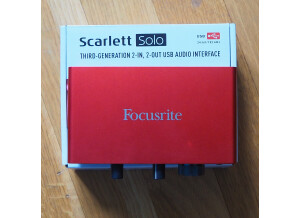 Focusrite Scarlett Solo G3 (74557)