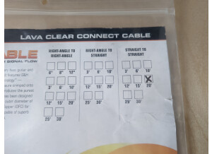 Lava Cable Clear Connect Cable (91734)
