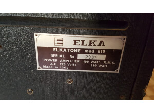 Elka Elkatone 610