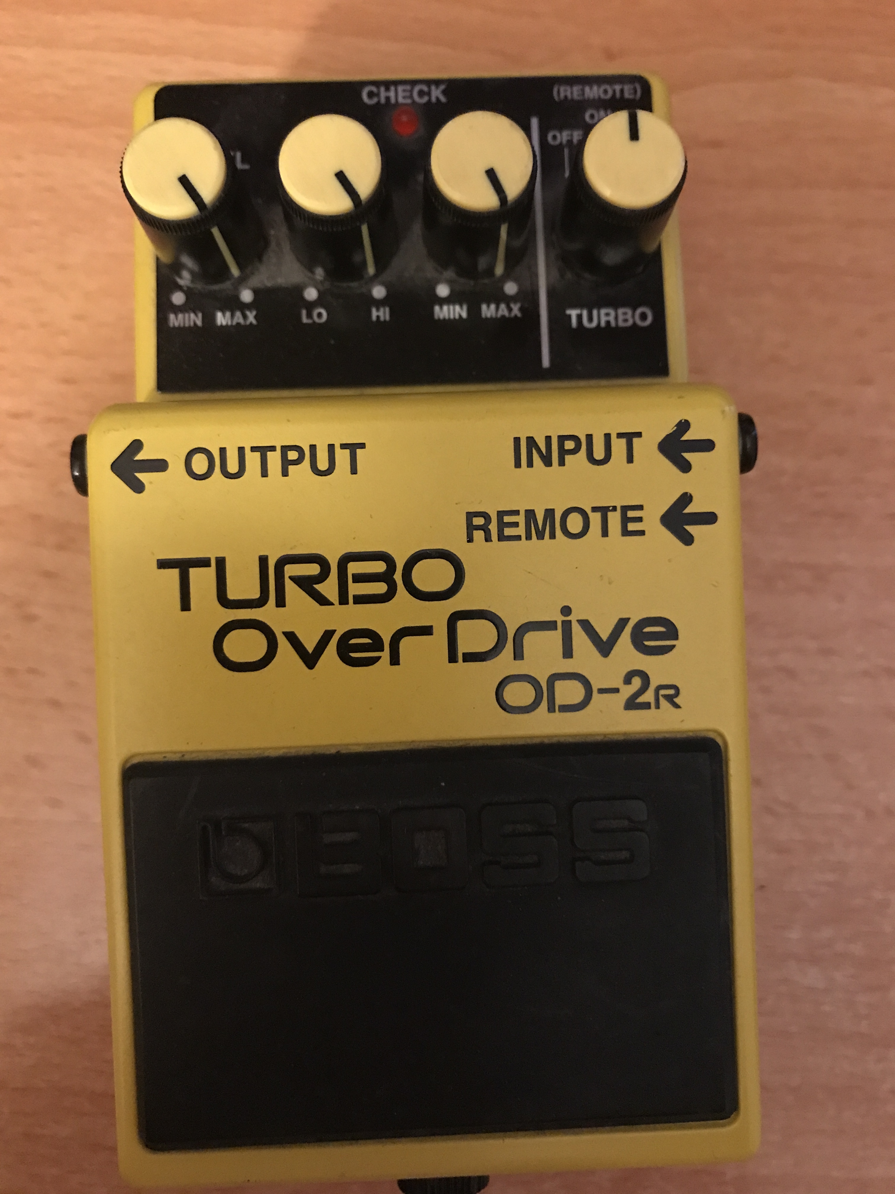 OD-2R TURBO OverDrive - Boss OD-2R TURBO OverDrive - Audiofanzine