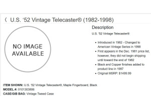 Fender American Vintage '52 Telecaster [1998-2012] (58592)