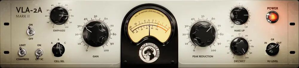 BlackRoosterAudio_VLA-2A_MarkII_Frontplate_@1000