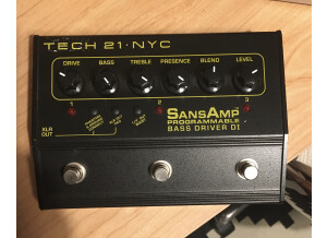 Tech 21 SansAmp Bass Driver DI Programmable (97780)