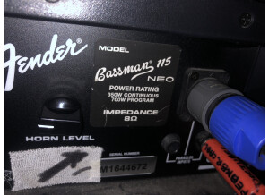Fender Bassman 115H Cabinet
