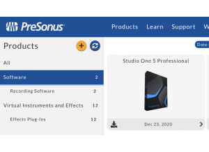 PreSonus Studio One 5 Professional (83295)