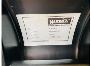 Warwick 410 Pro