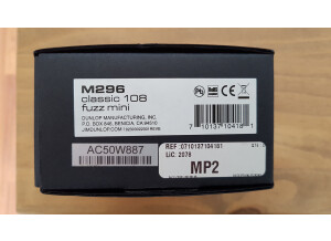 MXR M296 Classic 108 Fuzz Mini (68266)