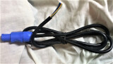 Fiche Powercon Neutrik NAC3FCA 220V/20A neuve avec un câble 3 X 1,5 