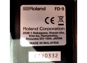Roland FD-9 Hi-Hat Control Pedal (94985)