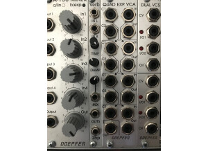 Doepfer A-132-4 Quad exponential VCA / Mixer