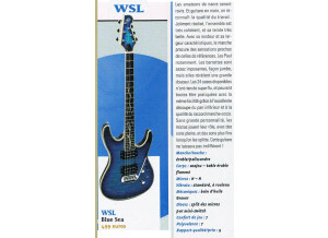 WSL Guitars Deep Blue