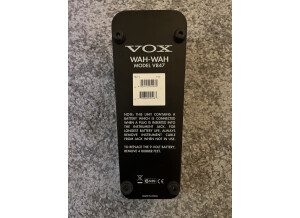 Vox V847 Wah-Wah Pedal [1994-2006] (27573)
