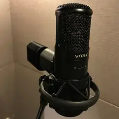 Microphone À Condensateur Vintage Sony ECM-56P Utilisé Testé Microphone À Condensateur Vintage Sony ECM-56P Utilisé Testé