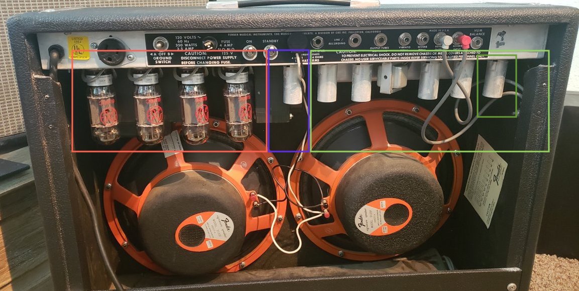 Arrière Twin avec tubes