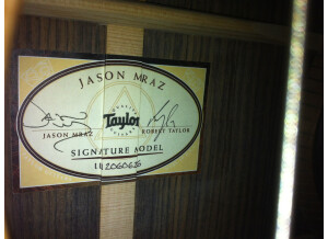 Taylor [Signature Series] Jason Mraz Signature Model