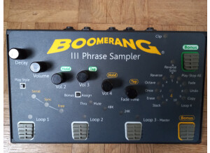 Boomerang III Phrase Sampler (70145)