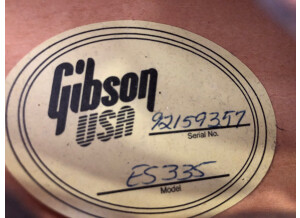 Gibson ES-335 Dot Figured Gloss (7755)