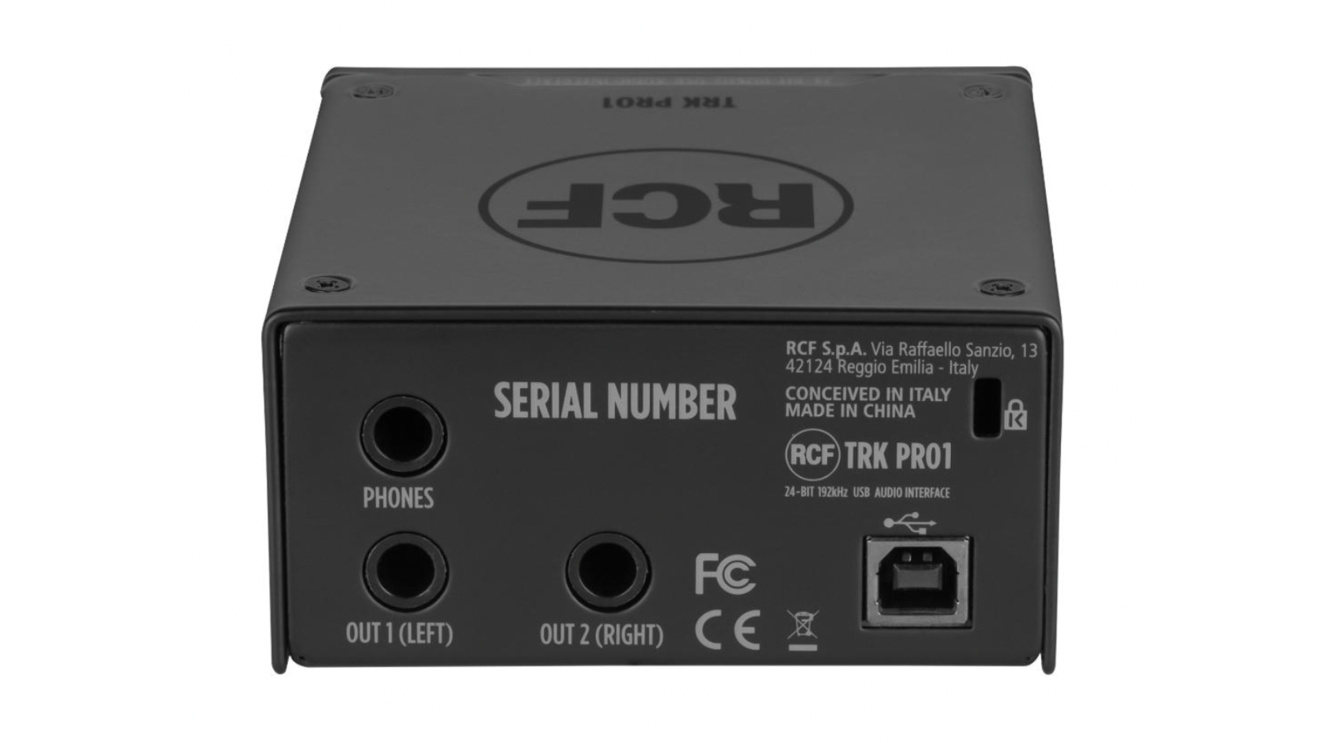 RCF TRK Pro 1 : Pro 1 back