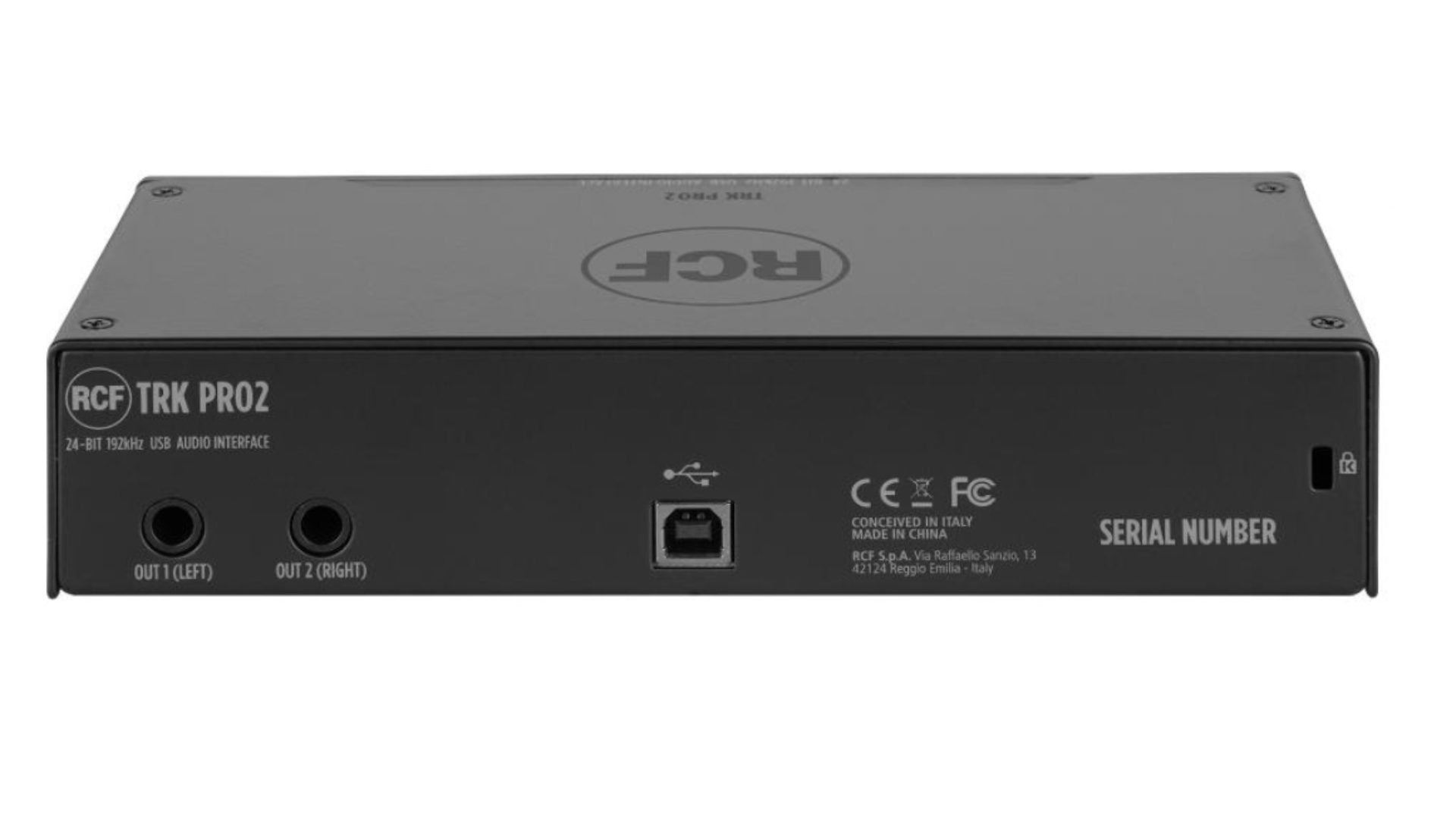 RCF TRK Pro 2 : Pro 2 back