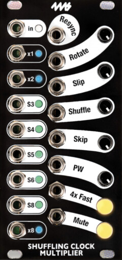 4ms Company Shuffling Clock Multiplier + : Shuffling Clock Multiplier + 4ms Company Shuffling Clock Multiplier + : Shuffling Clock Multiplier +