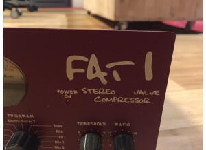 TL Audio Fat 1 Stereo Valve Compressor (4126)