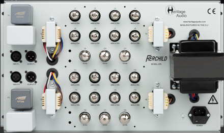Heritage Audio Herchild Model 670 : MODEL 670 Back