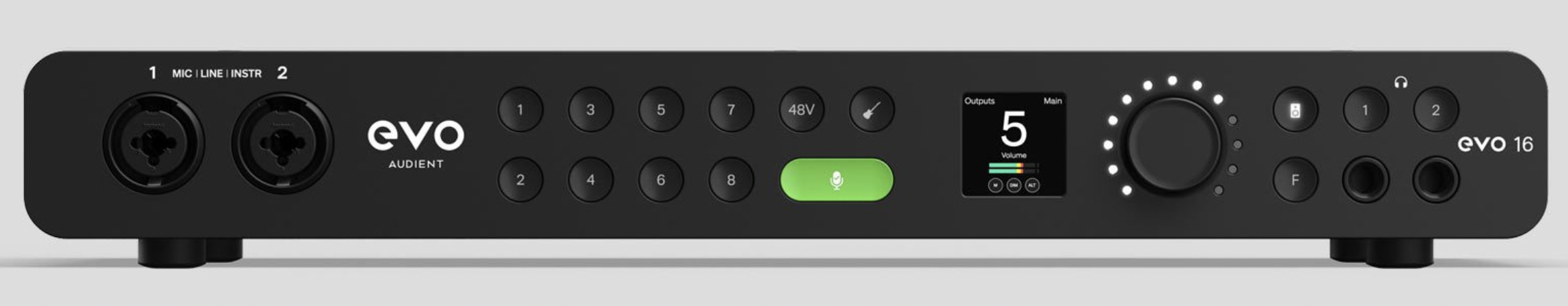 Audient EVO 16 : Front