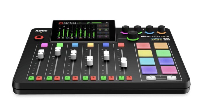 Rodecaster Pro II Front Rodecaster Pro II Front