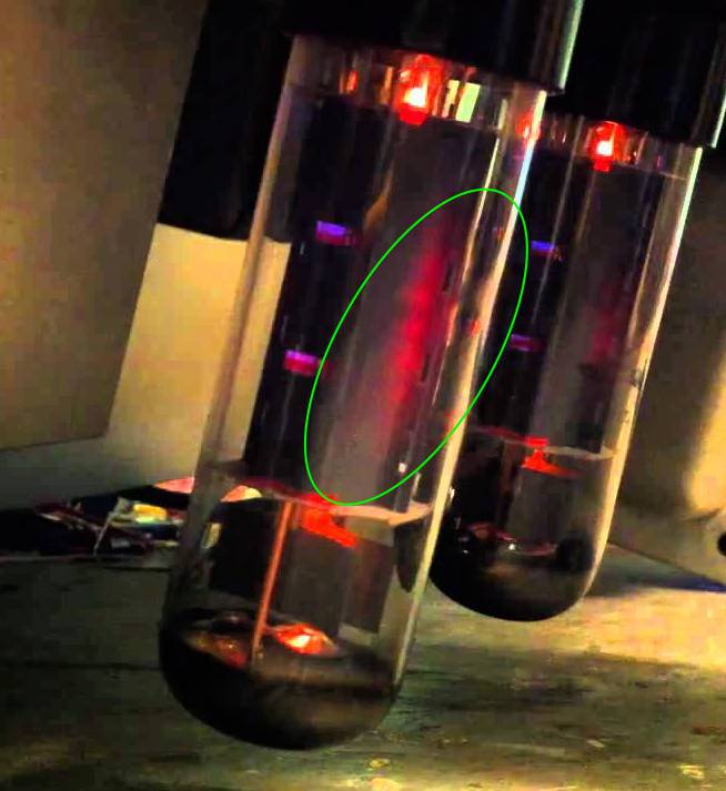 Tubes pour ampli guitare : Tube rouge